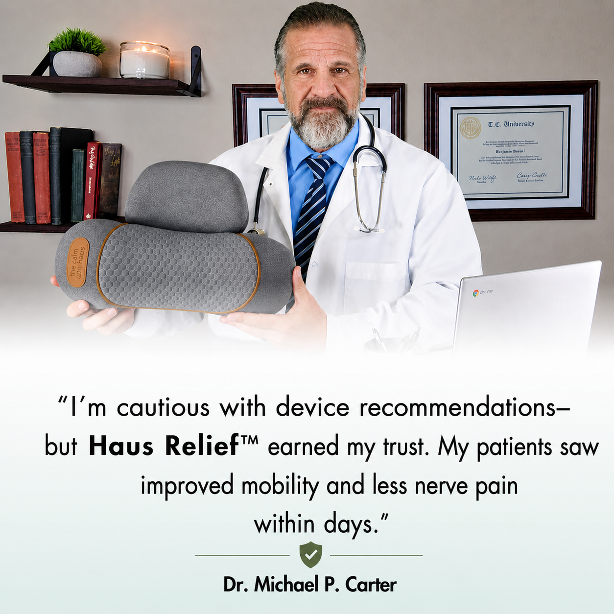 Haus Relief™ Cervical Neck Massager