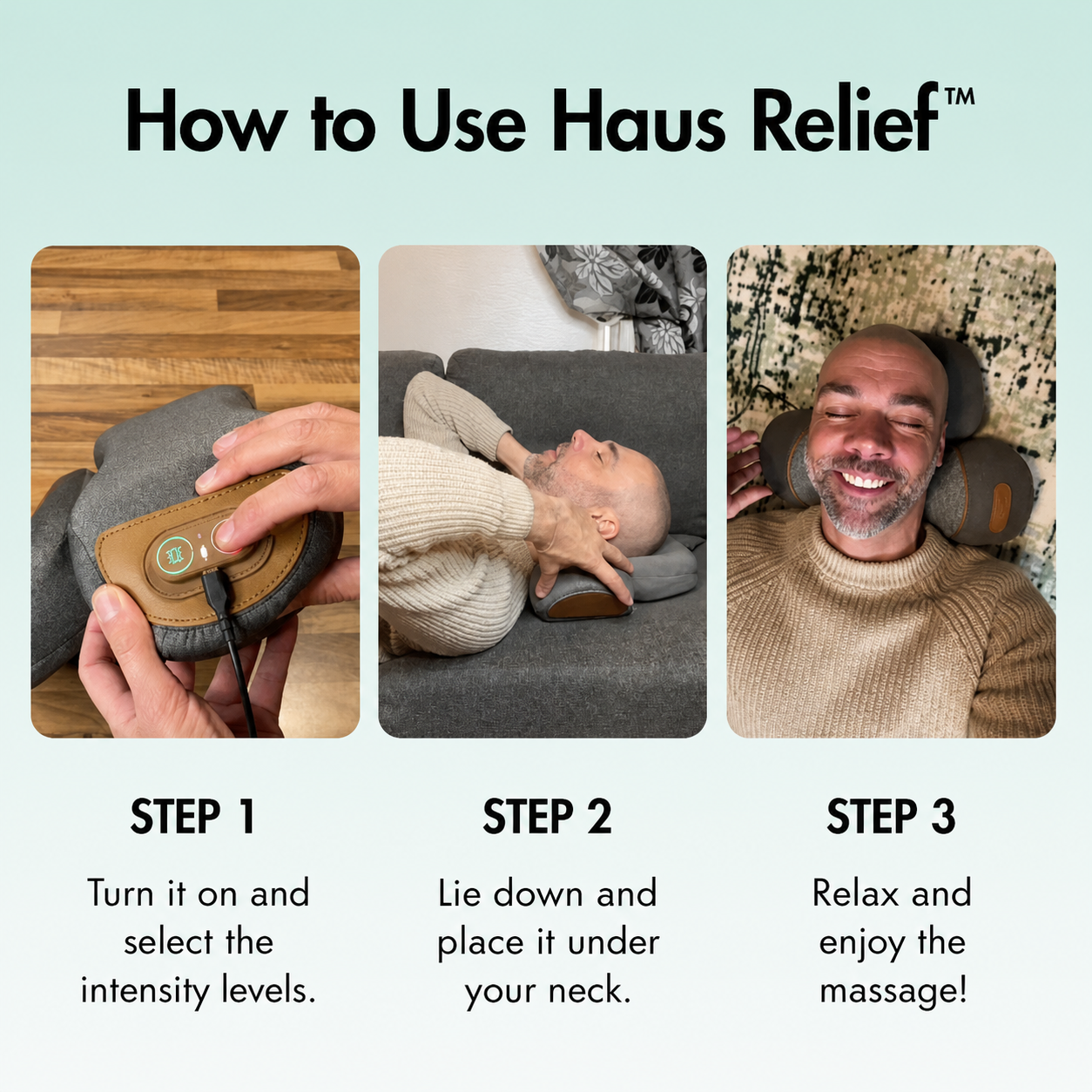 Haus Relief™ Cervical Neck Massager