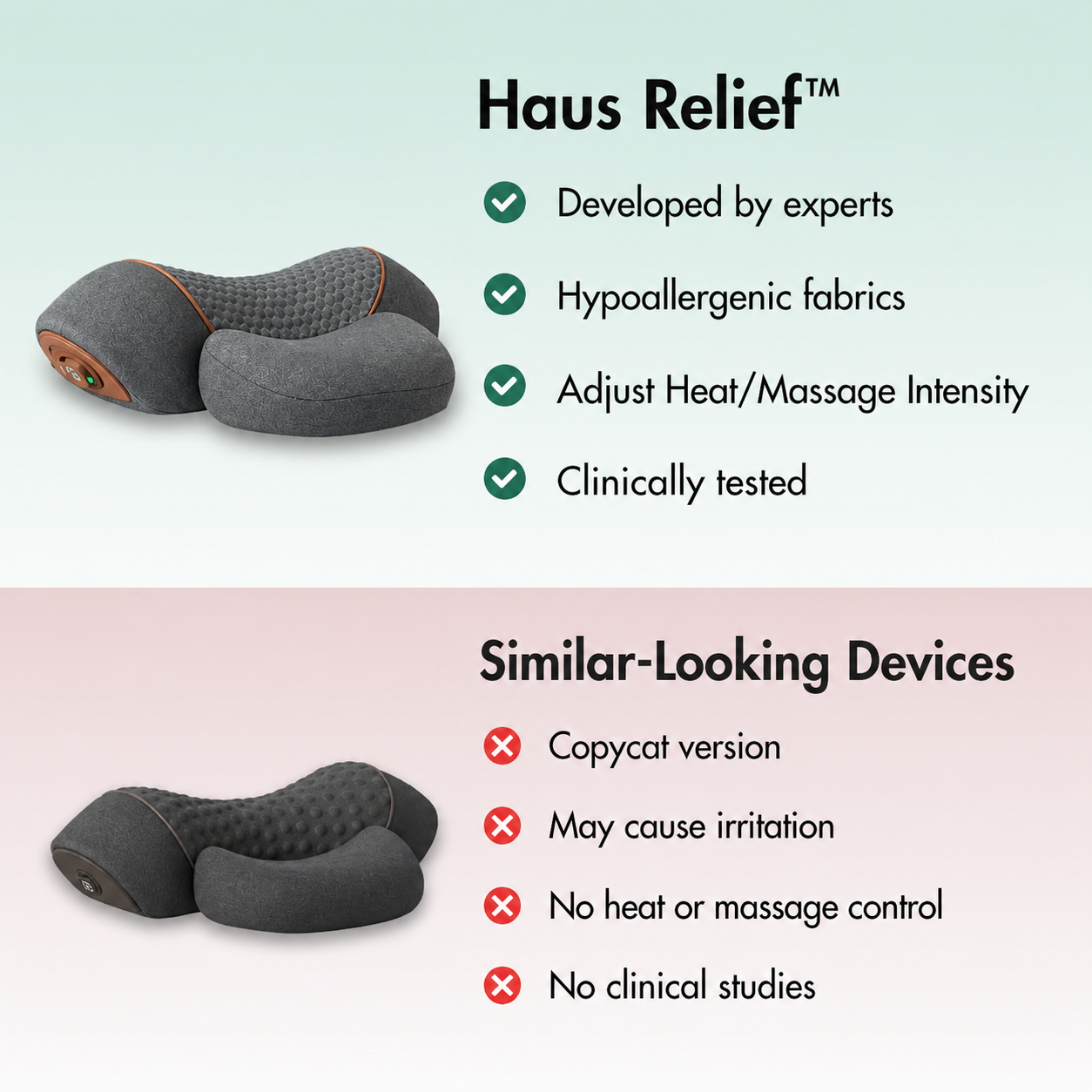 Haus Relief™ Cervical Neck Massager